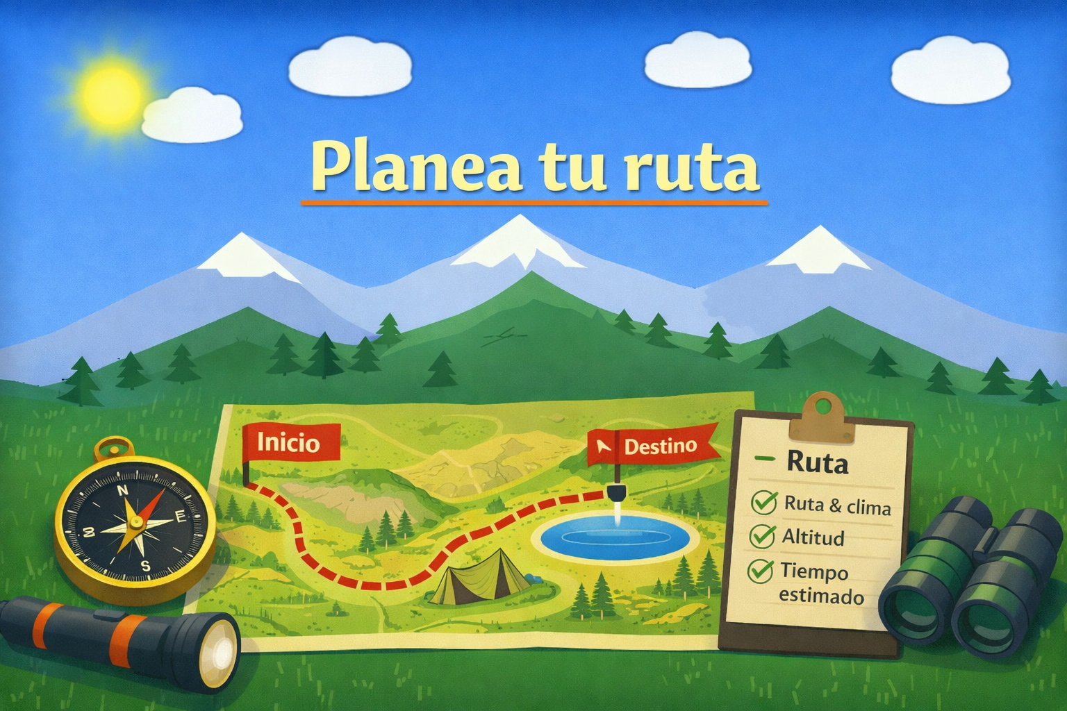 Planea tu ruta